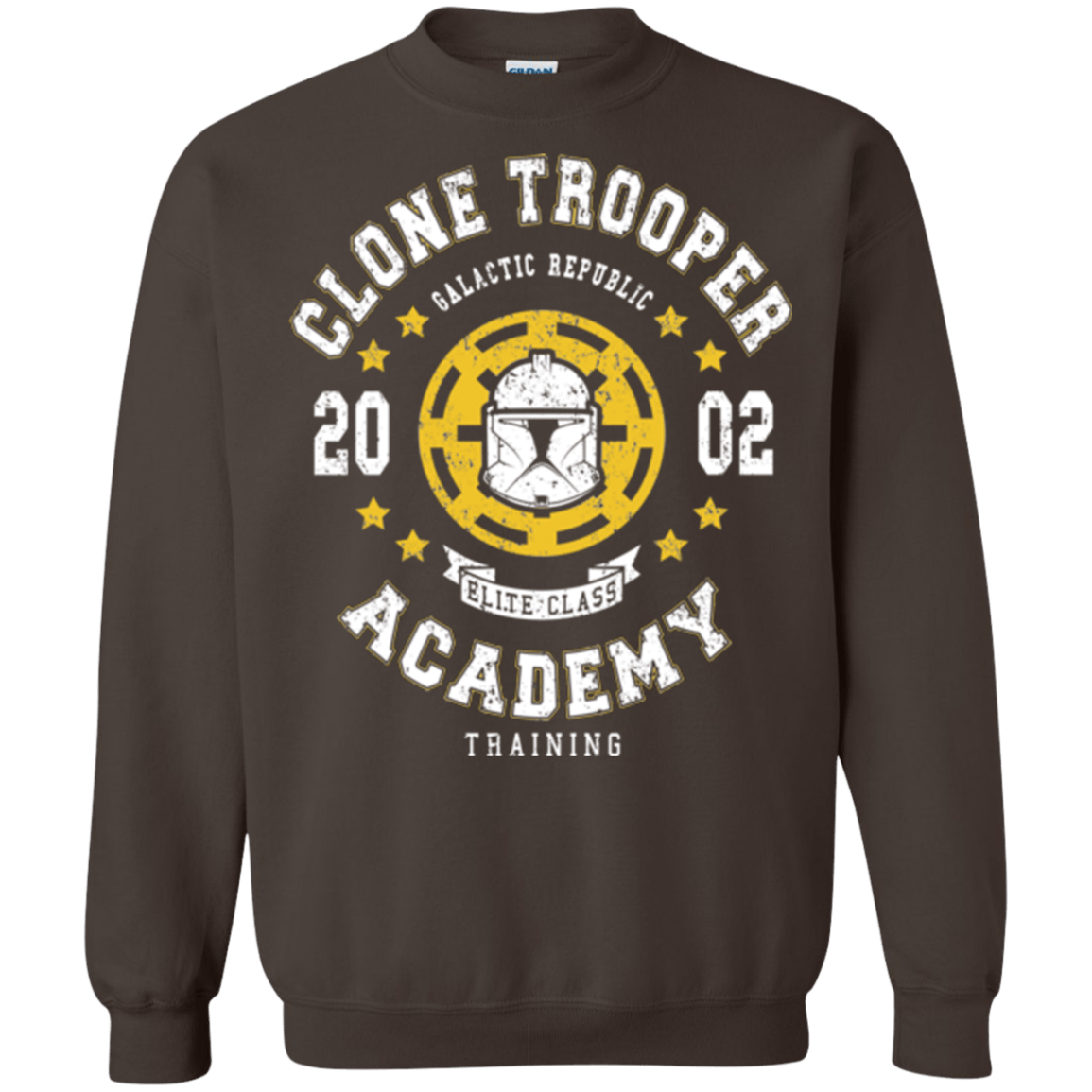 Sweatshirts Dark Chocolate / Small Clone Trooper Academy 02 Crewneck Sweatshirt
