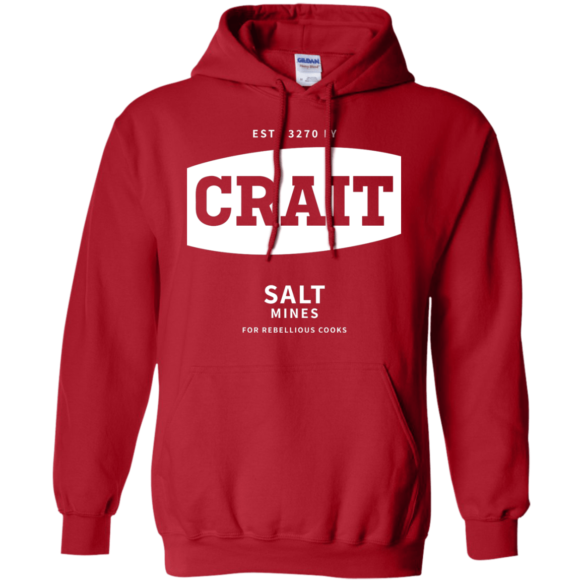 Sweatshirts Red / S Crait Saxa Salt Pullover Hoodie