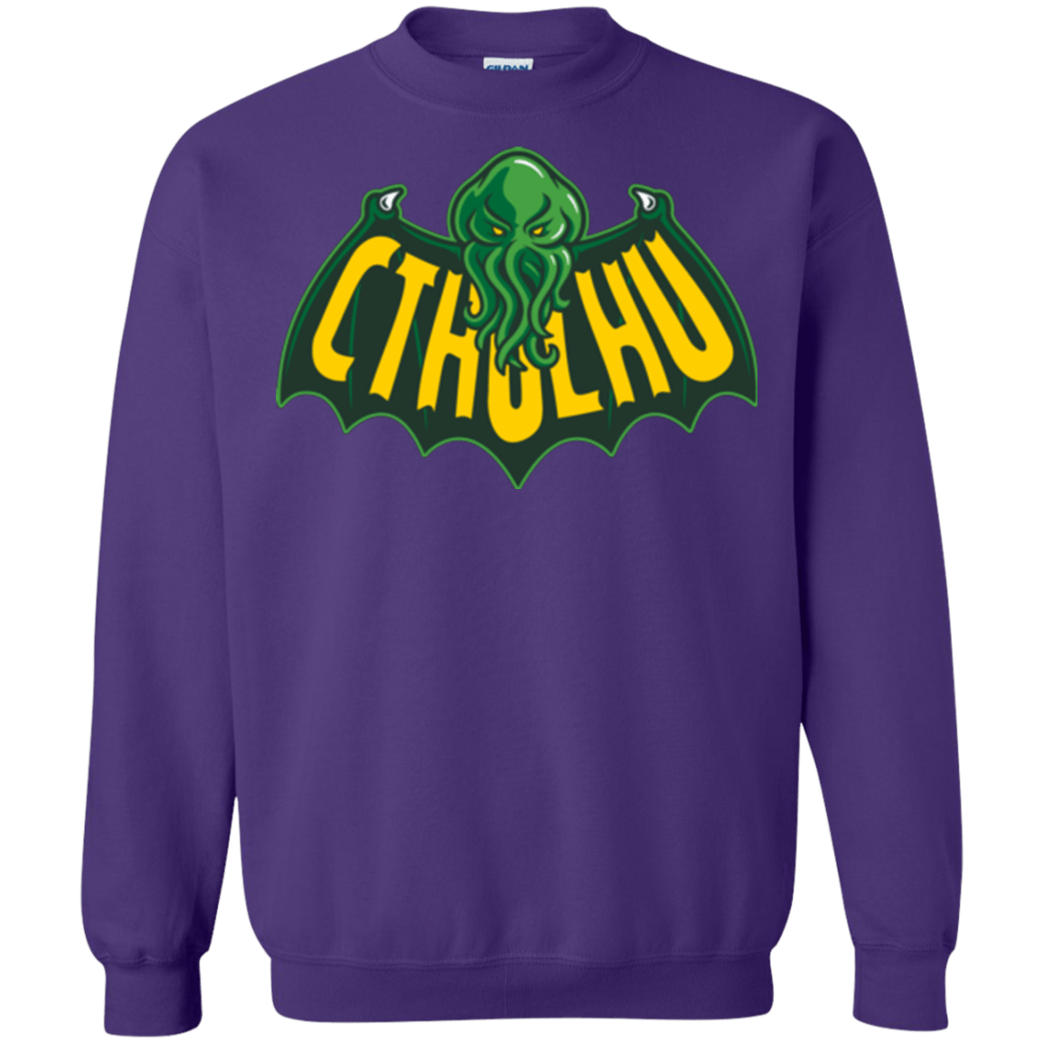 Sweatshirts Purple / Small CTHULHUMAN Crewneck Sweatshirt