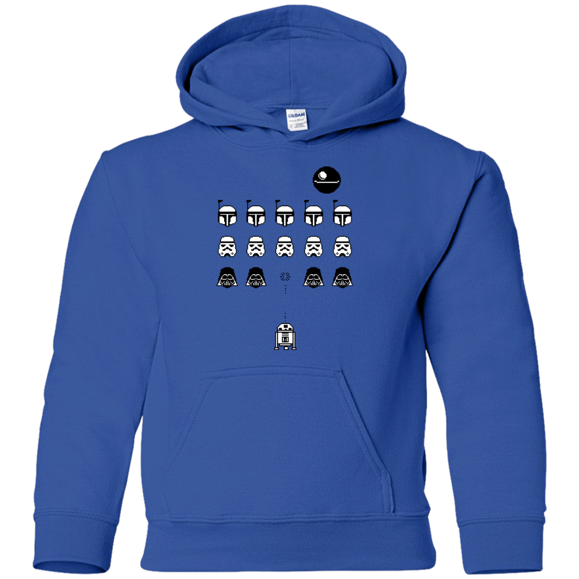 Sweatshirts Royal / YS Dark Invaders Youth Hoodie