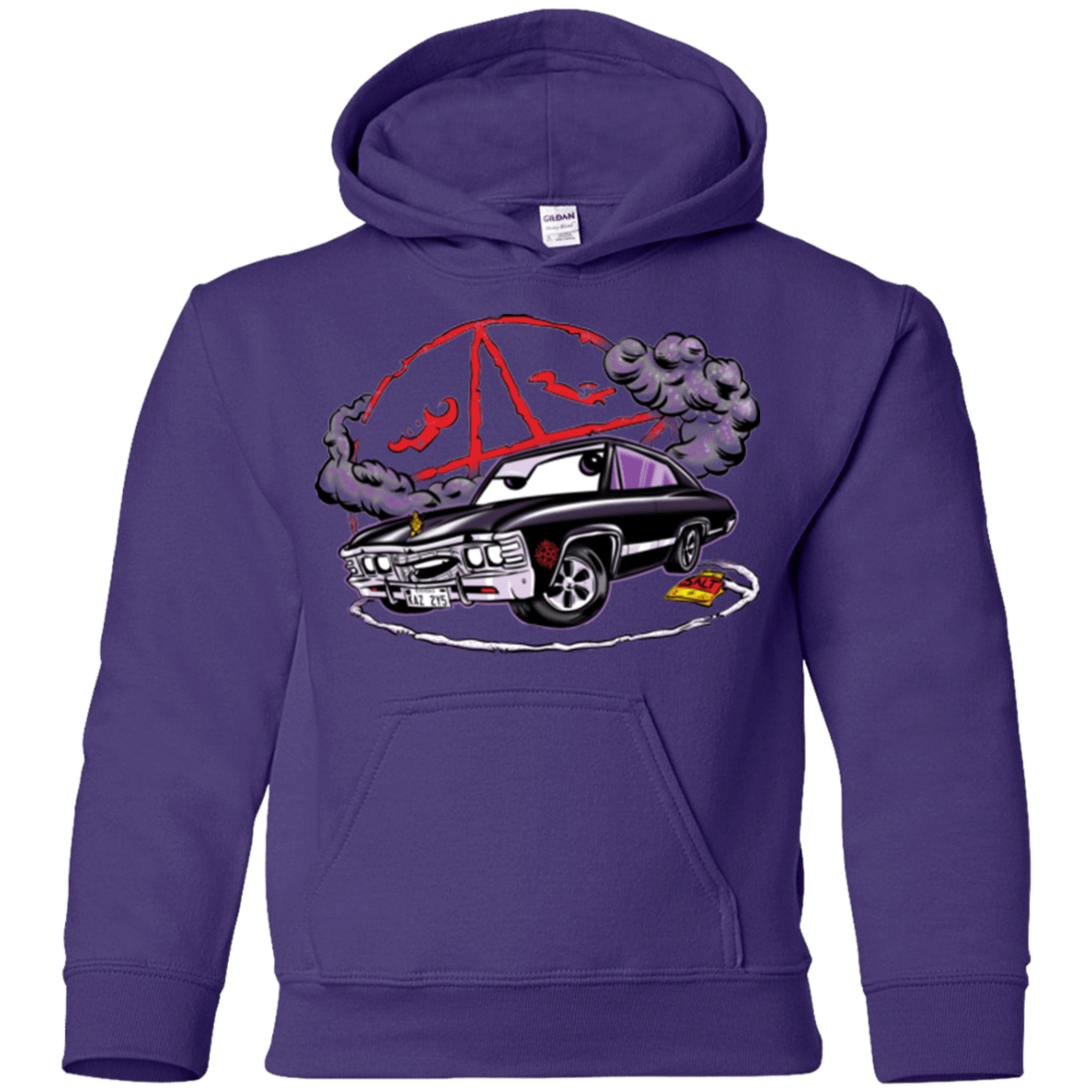 Sweatshirts Purple / YS Deans Baby Youth Hoodie