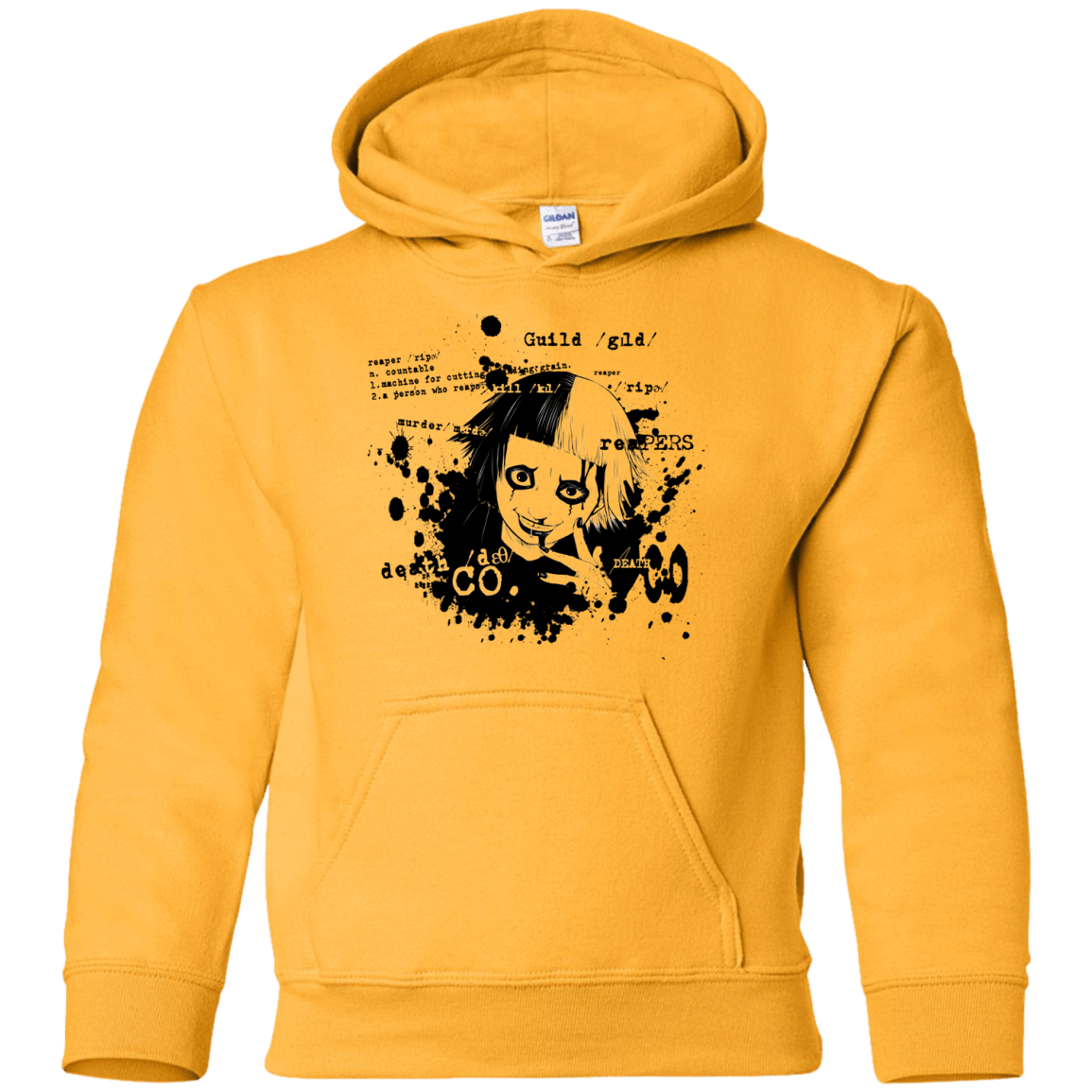 Sweatshirts Gold / YS Death Co Youth Hoodie