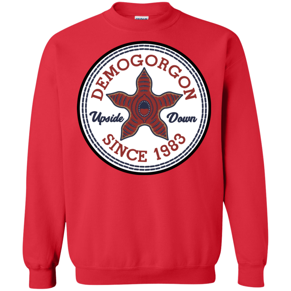 Sweatshirts Red / S Demogorgon Crewneck Sweatshirt