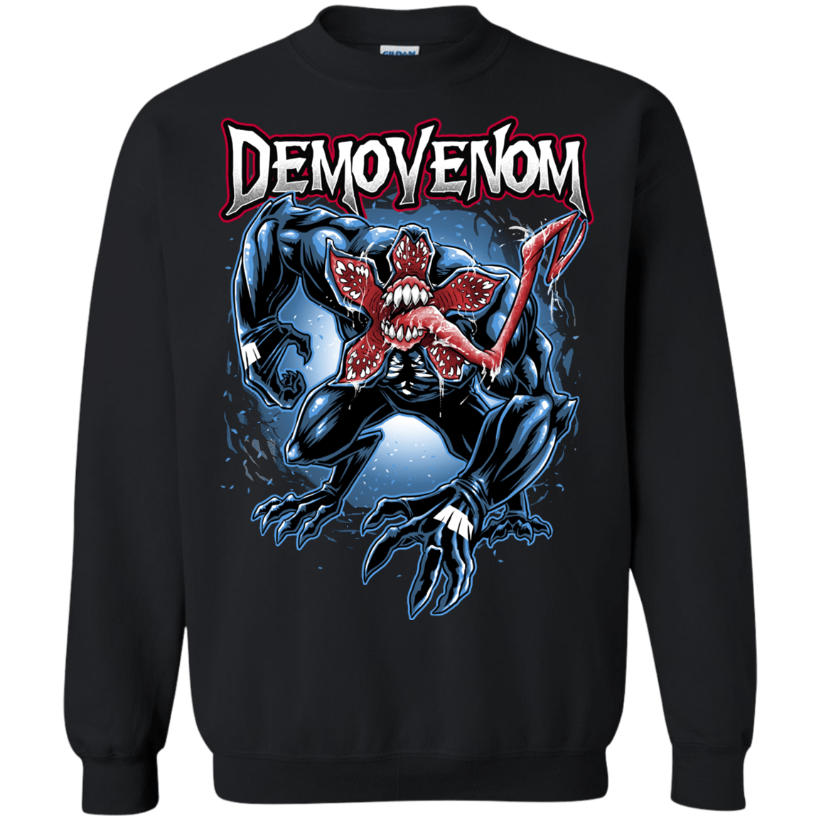 Sweatshirts Black / S Demovenom Crewneck Sweatshirt