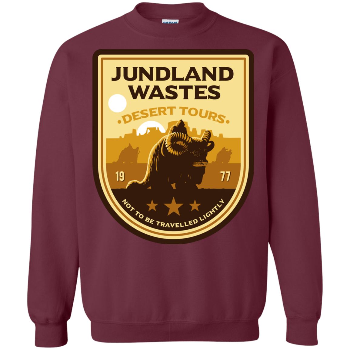 Sweatshirts Maroon / Small Desert Tours Crewneck Sweatshirt