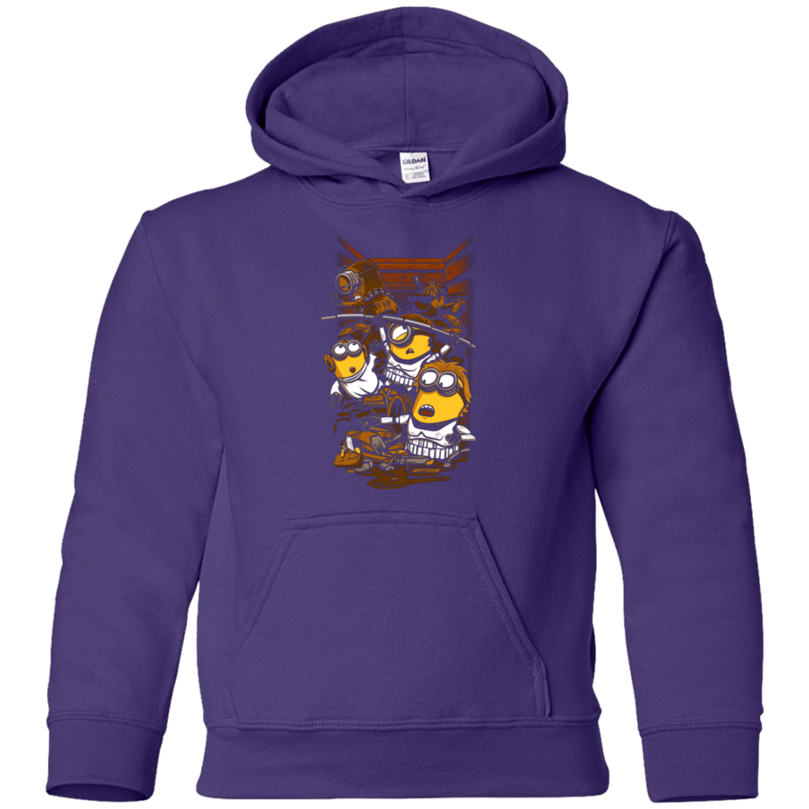 Sweatshirts Purple / YS Despicable Rebels Youth Hoodie