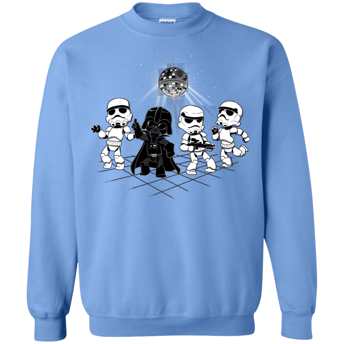 Sweatshirts Carolina Blue / Small Disco Dark Side Crewneck Sweatshirt