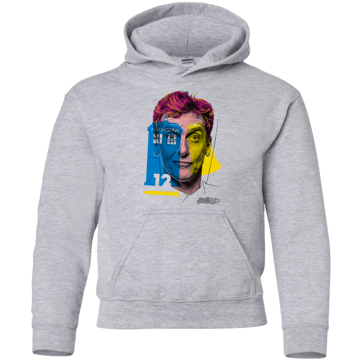 Sweatshirts Sport Grey / YS Doctor Warwhol 12 Youth Hoodie