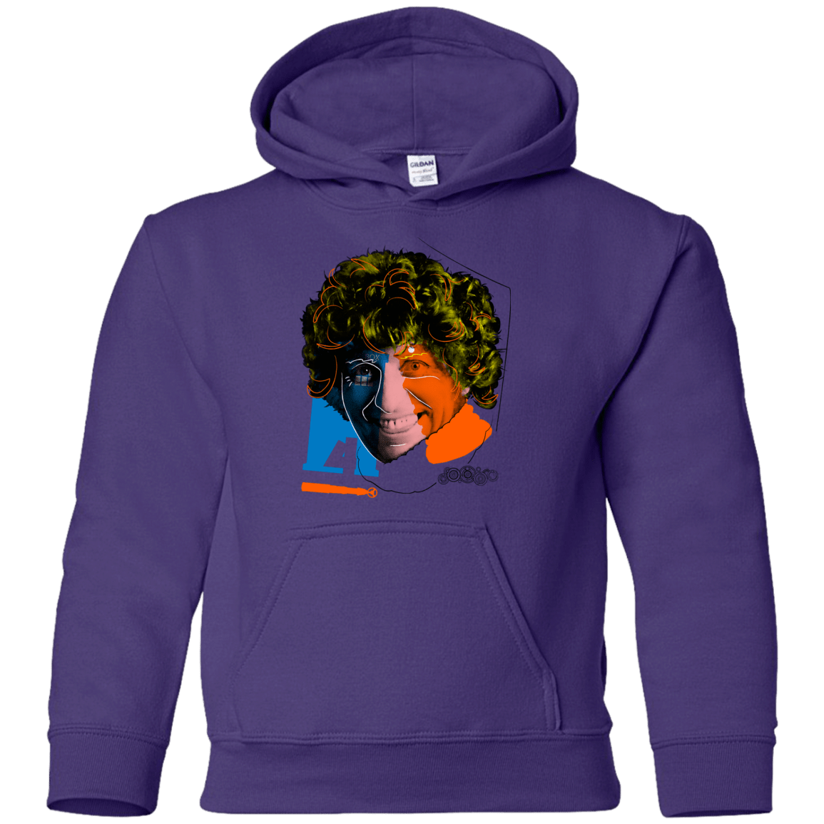 Sweatshirts Purple / YS Doctor Warwhol 4 Youth Hoodie