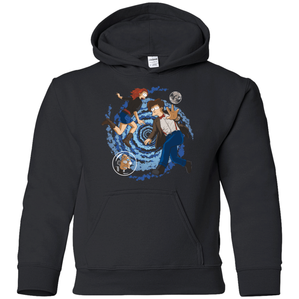 Sweatshirts Black / YS Doctorama Returns Youth Hoodie