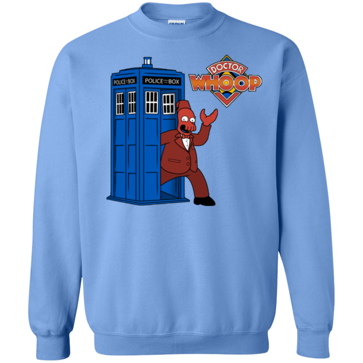 Sweatshirts Carolina Blue / Small Dr. Whoop Crewneck Sweatshirt