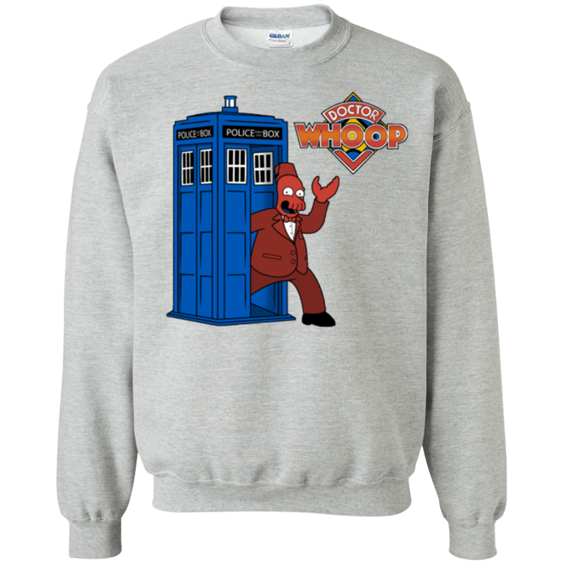 Sweatshirts Sport Grey / Small Dr. Whoop Crewneck Sweatshirt