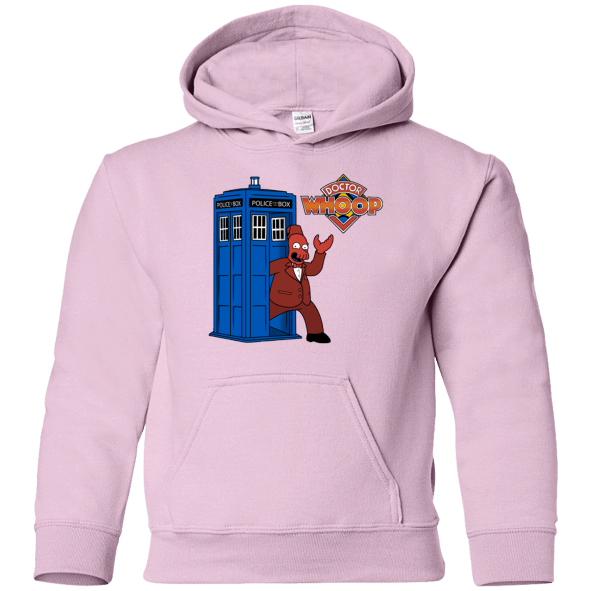 Sweatshirts Light Pink / YS Dr. Whoop Youth Hoodie