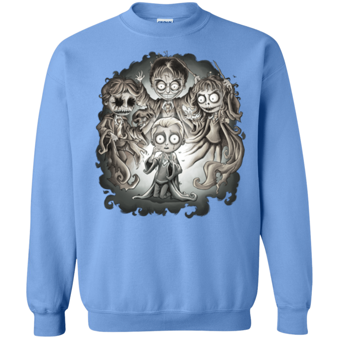 Sweatshirts Carolina Blue / Small Dracos Nightmare Crewneck Sweatshirt