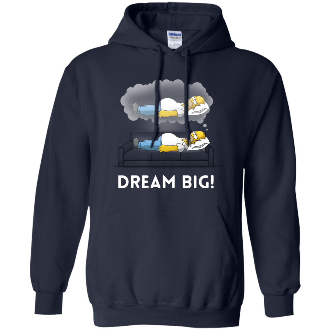 Sweatshirts Navy / S Dream Big! Pullover Hoodie