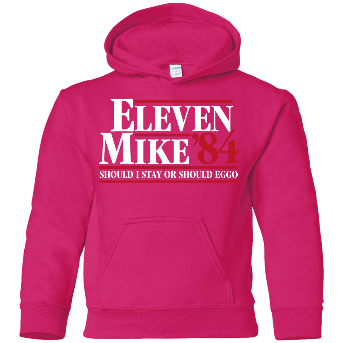 Sweatshirts Heliconia / YS Eleven Mike 84 - Should I Stay or Should Eggo Youth Hoodie