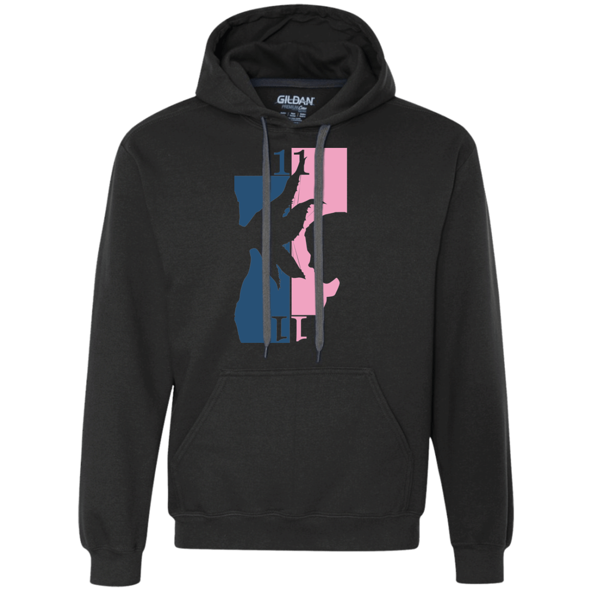 Sweatshirts Black / Small Eleven Mirror Premium Fleece Hoodie