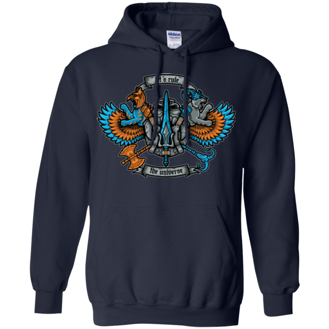 Sweatshirts Navy / Small ETERNIAS CREST Pullover Hoodie