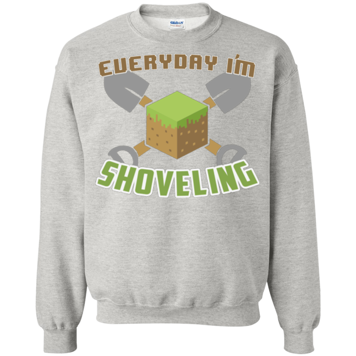Sweatshirts Ash / Small Everyday Shoveling Crewneck Sweatshirt
