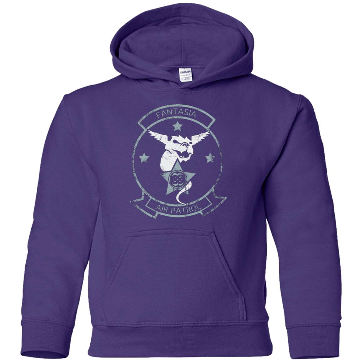 Sweatshirts Purple / YS Fantasia Air Patrol Youth Hoodie