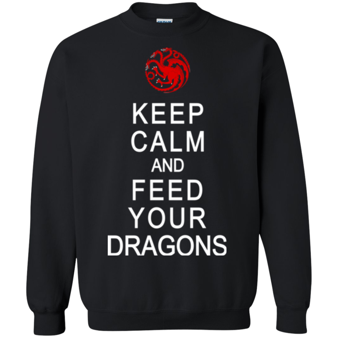 Sweatshirts Black / Small Feed dragons Crewneck Sweatshirt