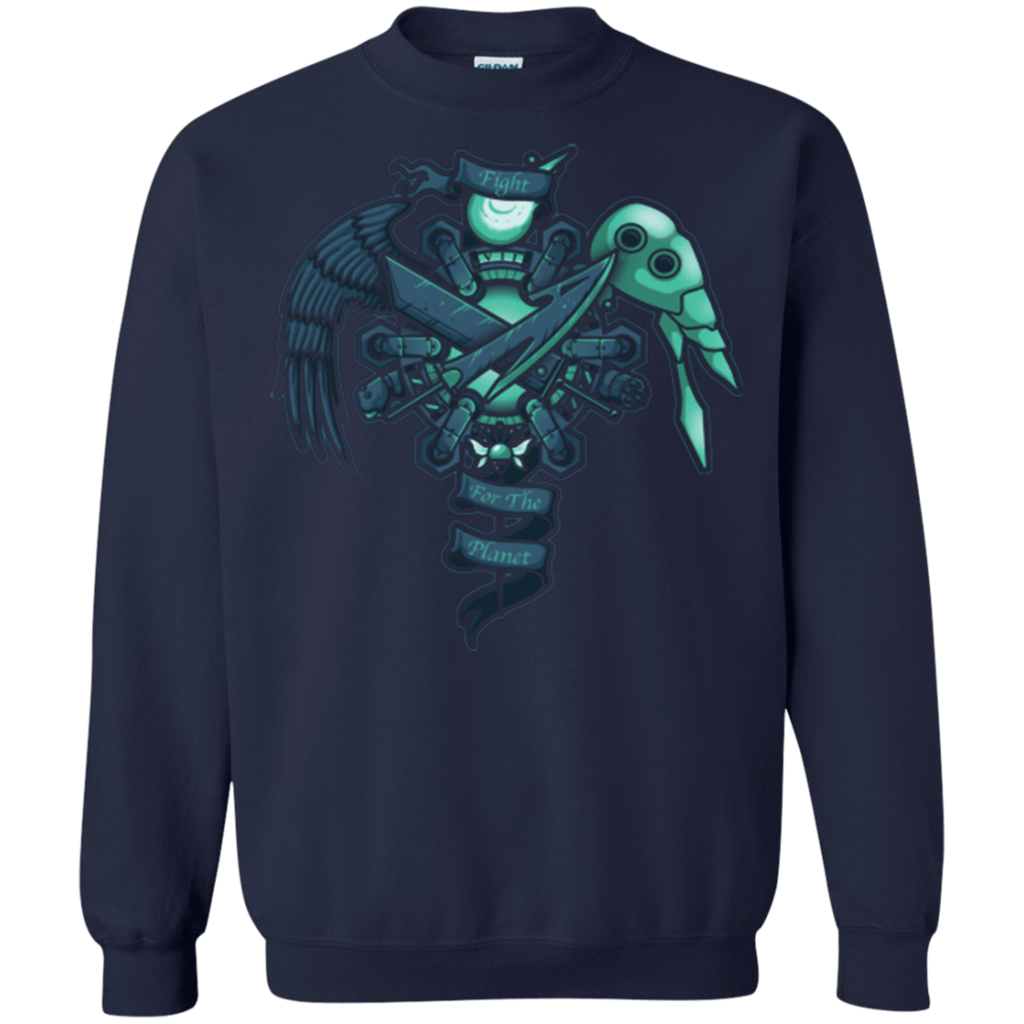 Sweatshirts Navy / Small FIGHT FOR THE PLANET Crewneck Sweatshirt