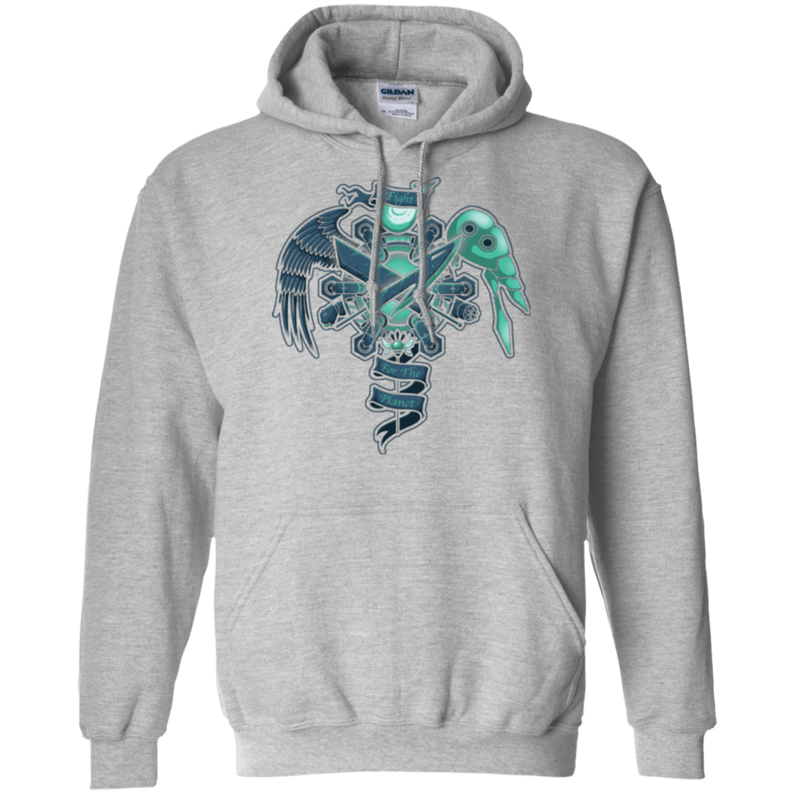 Sweatshirts Sport Grey / Small FIGHT FOR THE PLANET Pullover Hoodie