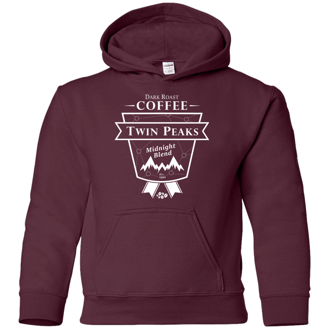 Sweatshirts Maroon / YS Finest Black Youth Hoodie