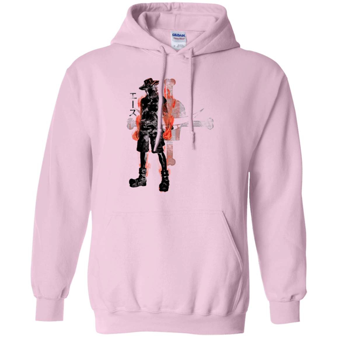 Sweatshirts Light Pink / Small Fire fist Pullover Hoodie