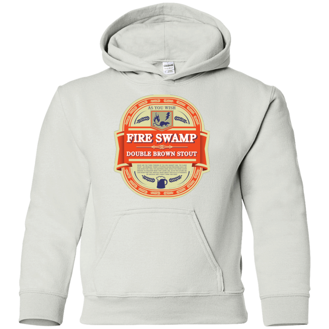 Sweatshirts White / YS Fire Swamp Ale Youth Hoodie