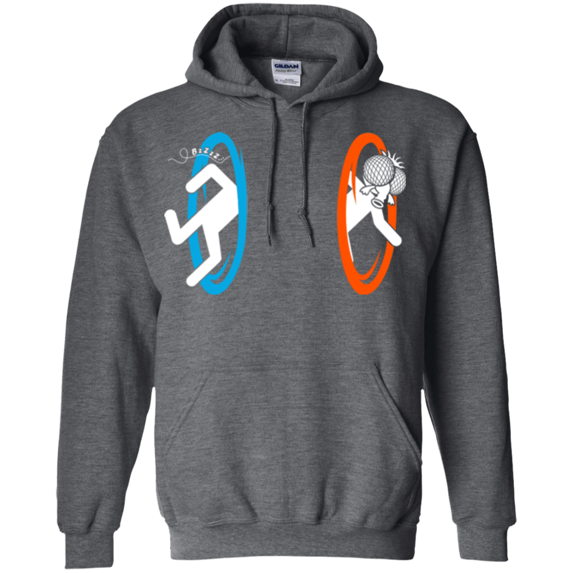 Sweatshirts Dark Heather / Small Fly trouble Pullover Hoodie