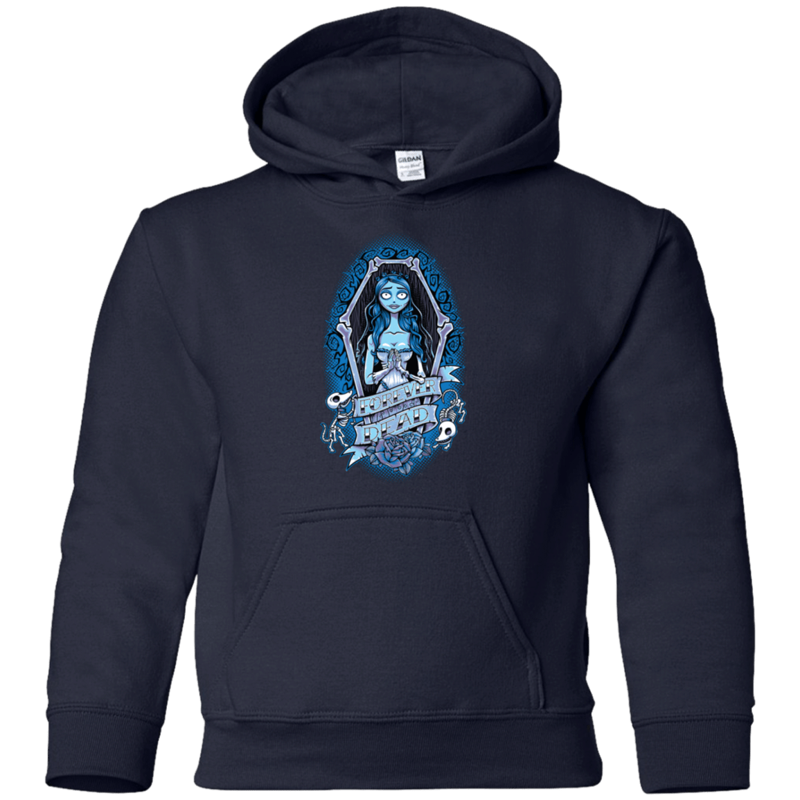 Sweatshirts Navy / YS Forever Dead Youth Hoodie