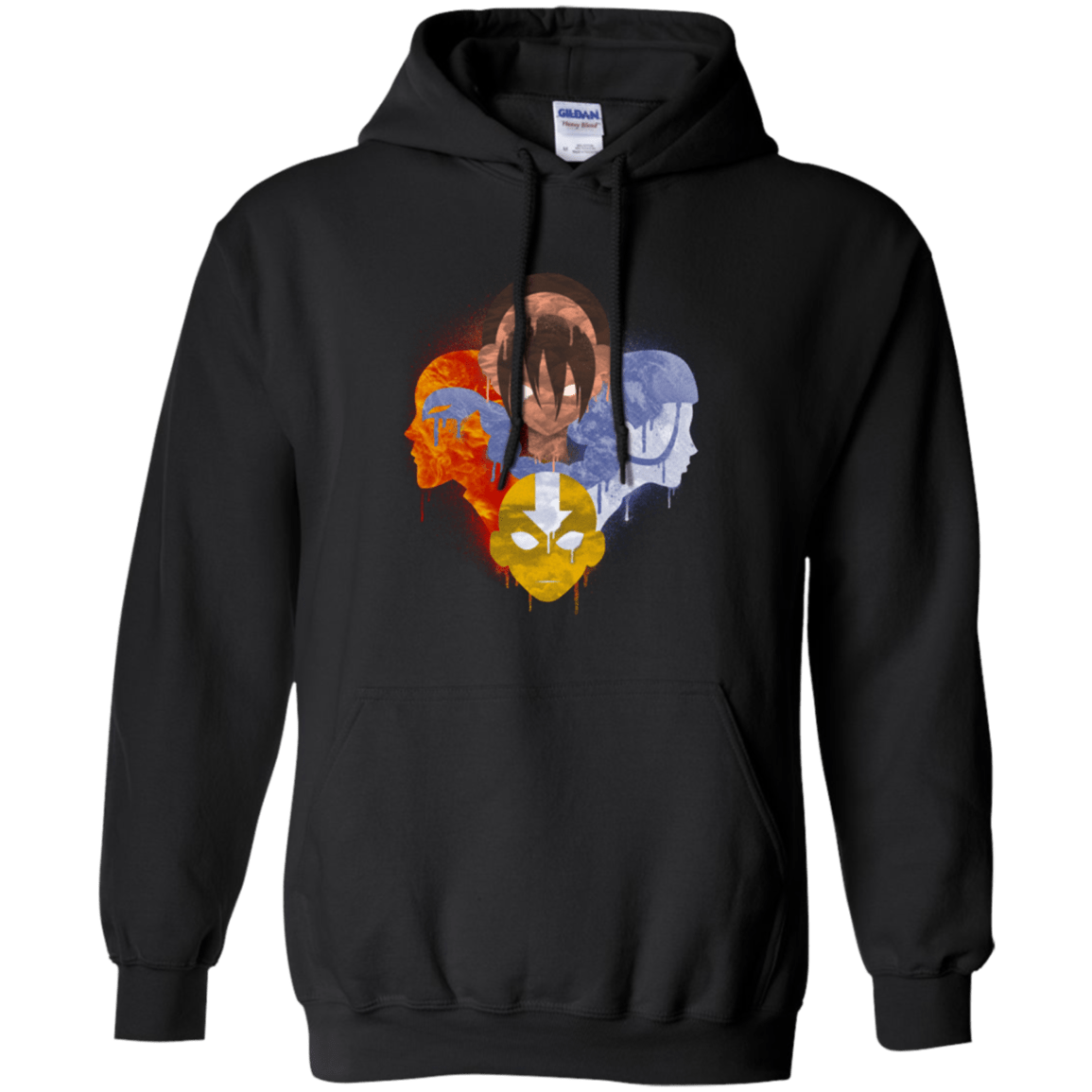 Sweatshirts Black / Small Four nations Pullover Hoodie