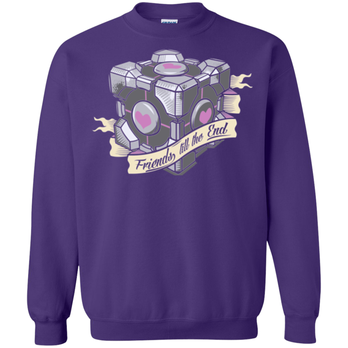 Sweatshirts Purple / Small Friends till the End Crewneck Sweatshirt