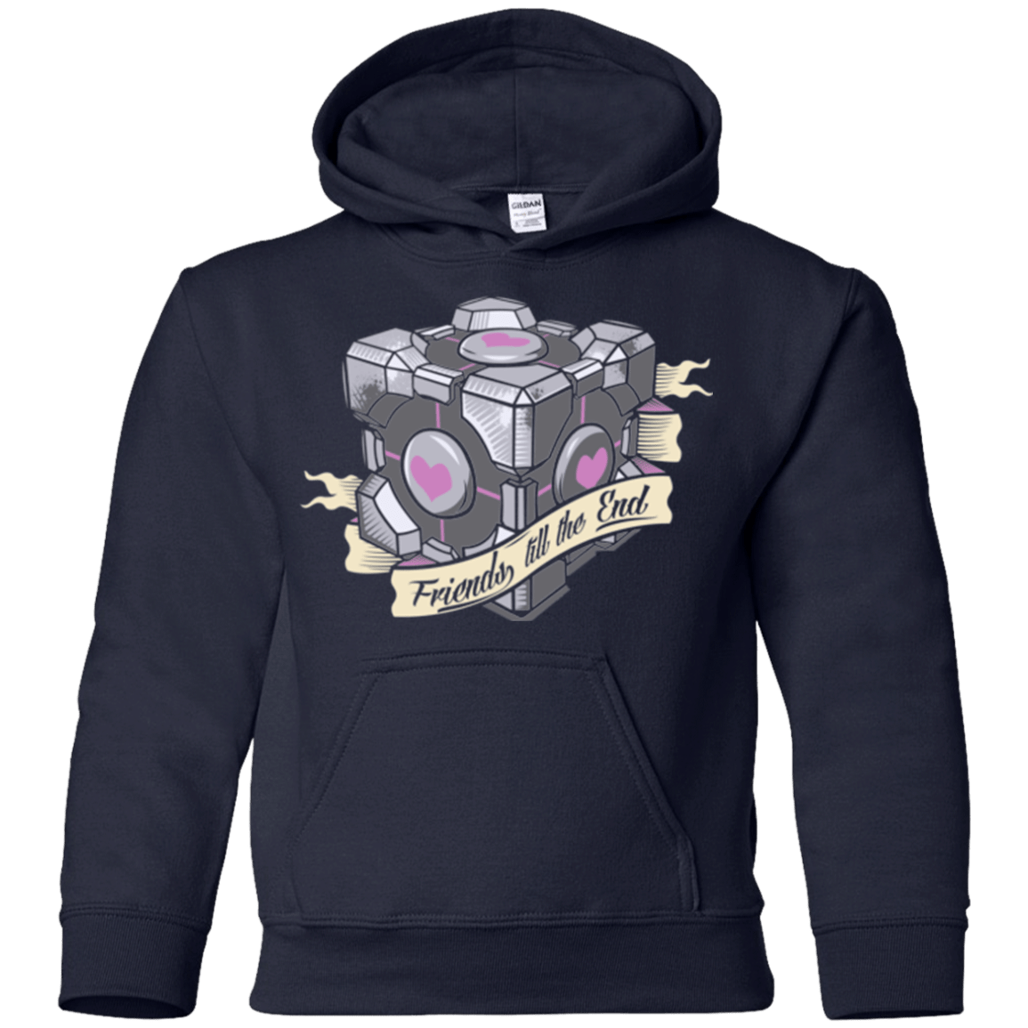 Sweatshirts Navy / YS Friends till the End Youth Hoodie