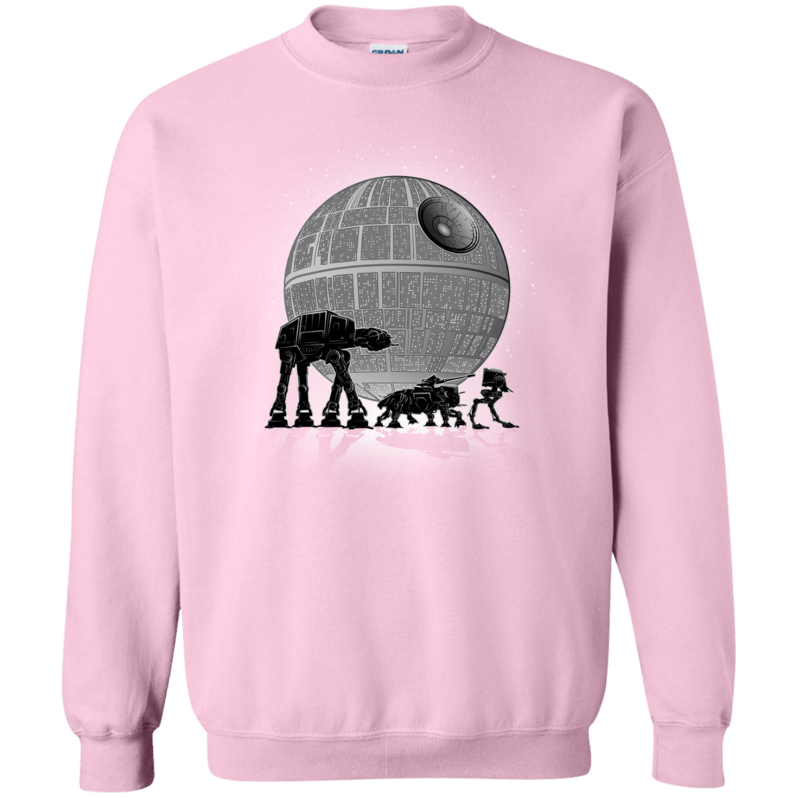 Sweatshirts Light Pink / Small Full Moon Over Empire Crewneck Sweatshirt