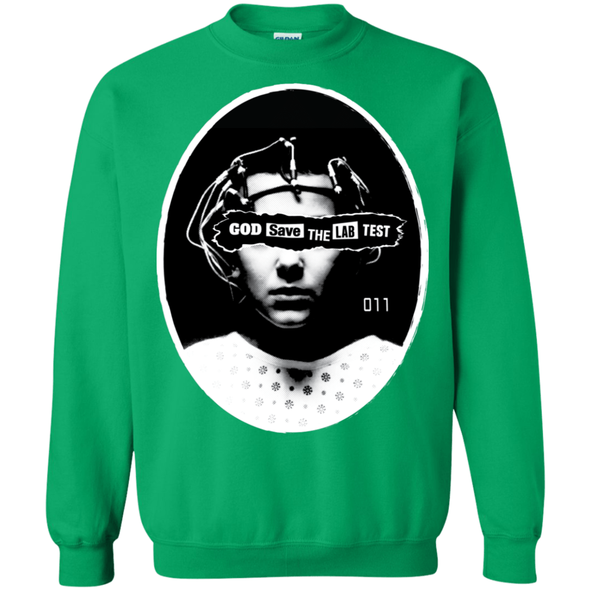 Sweatshirts Irish Green / S God Save The Lab Test Crewneck Sweatshirt