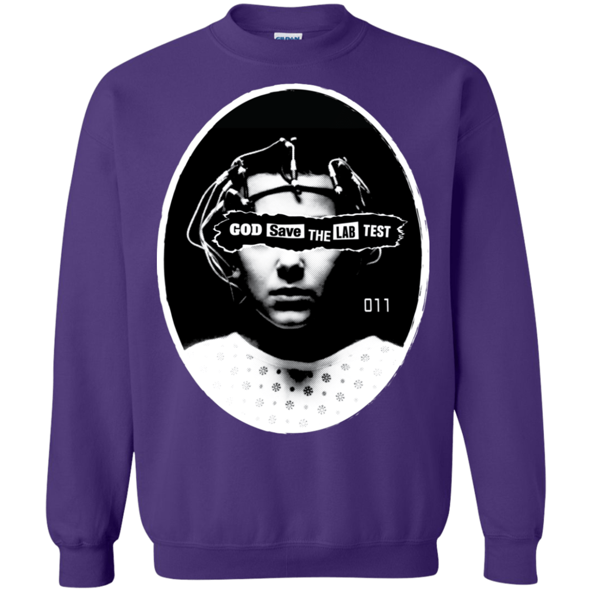 Sweatshirts Purple / S God Save The Lab Test Crewneck Sweatshirt