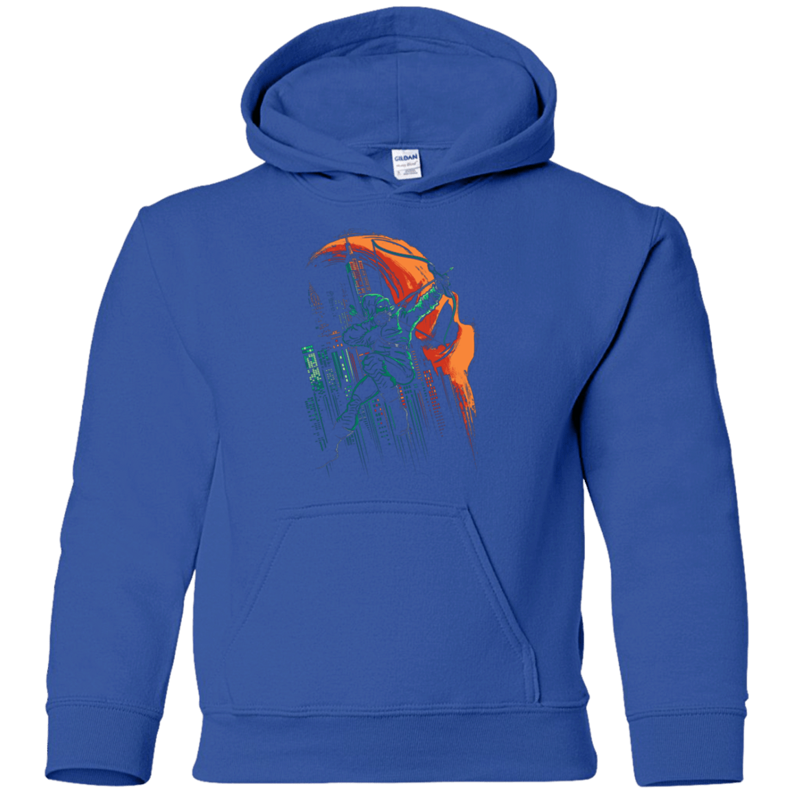 Sweatshirts Royal / YS Green Vigilance Youth Hoodie