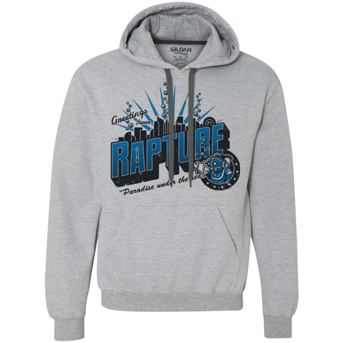Sweatshirts Sport Grey / Small Greetings from Rapture Premium Fleece Hoodie
