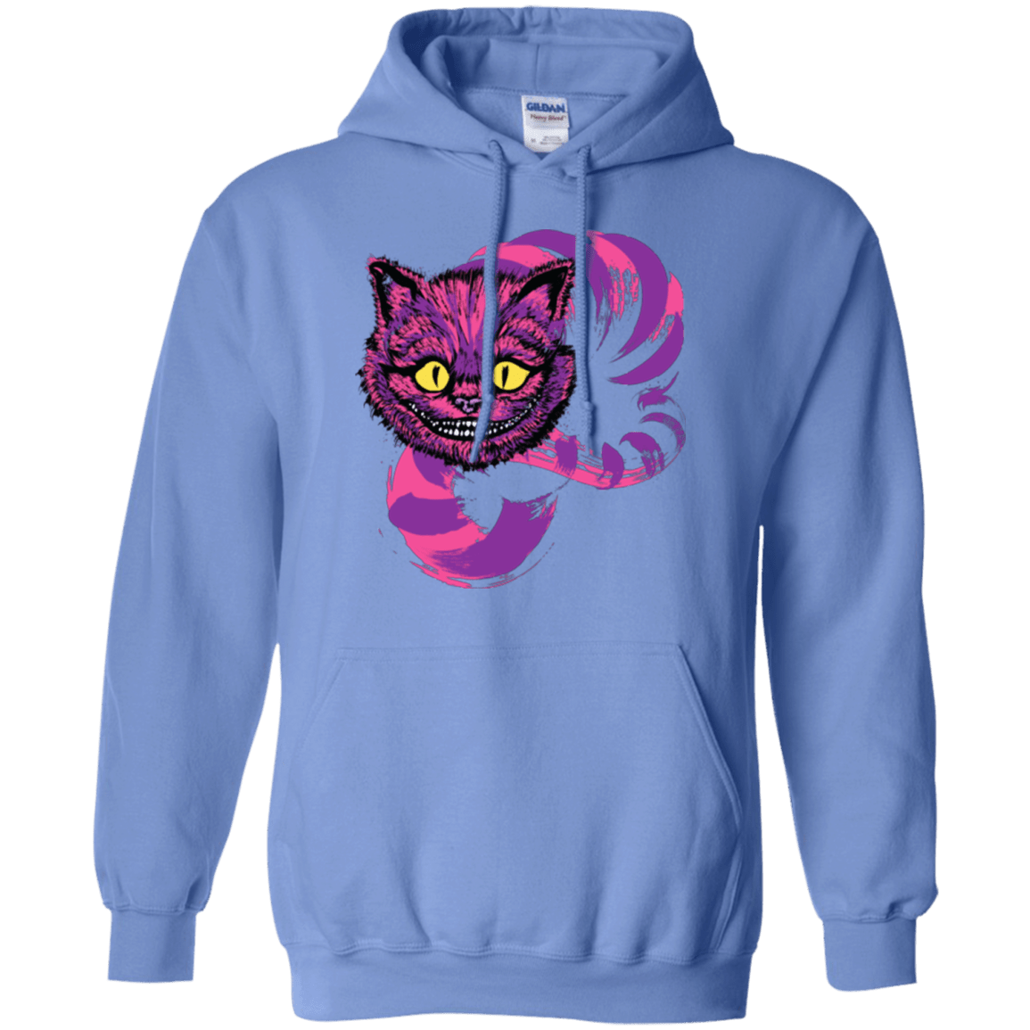Sweatshirts Carolina Blue / Small Grinning Like A Cheshire Cat 2 Pullover Hoodie