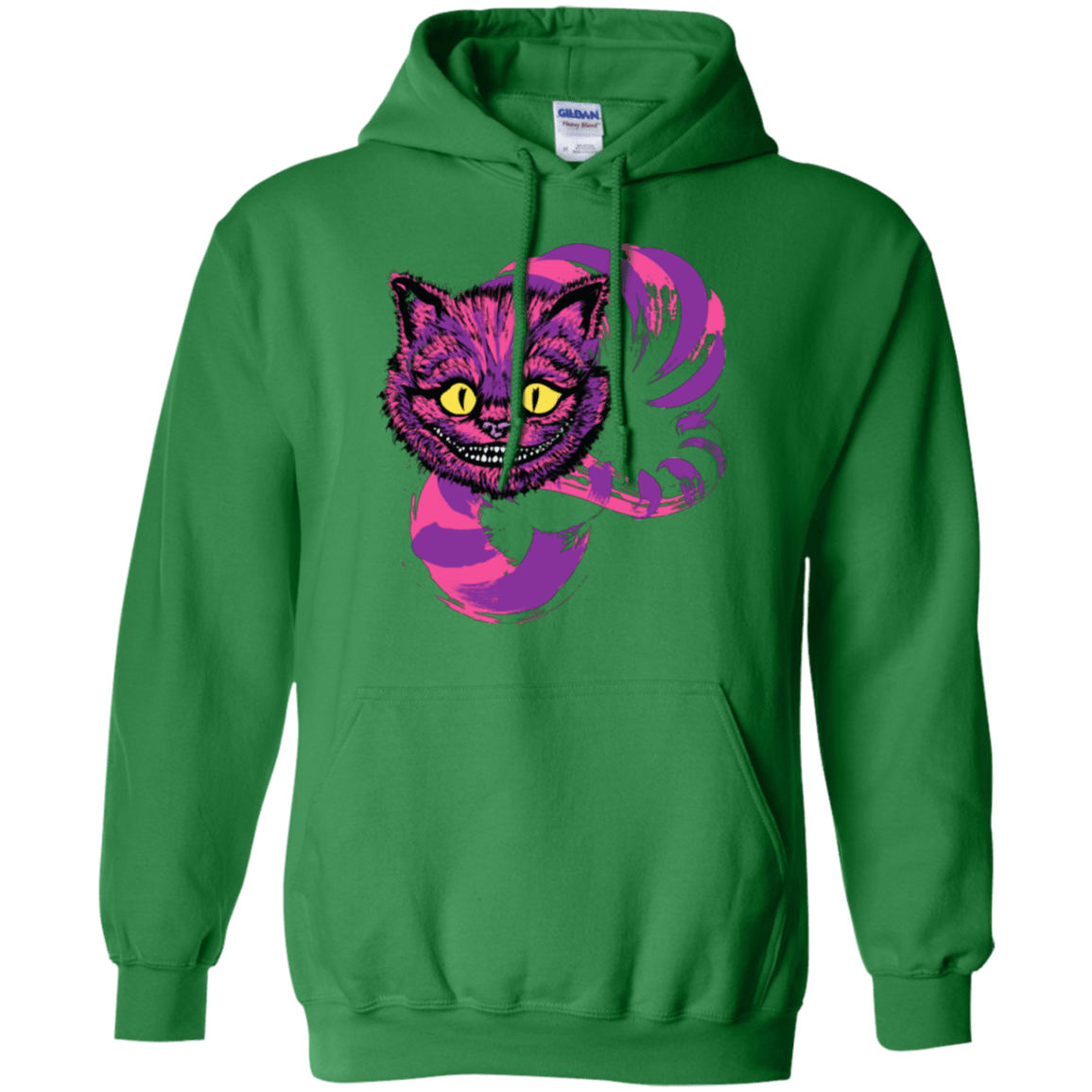 Sweatshirts Irish Green / Small Grinning Like A Cheshire Cat 2 Pullover Hoodie