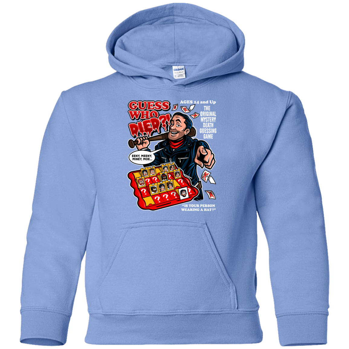 Sweatshirts Carolina Blue / YS Guess who Died Youth Hoodie