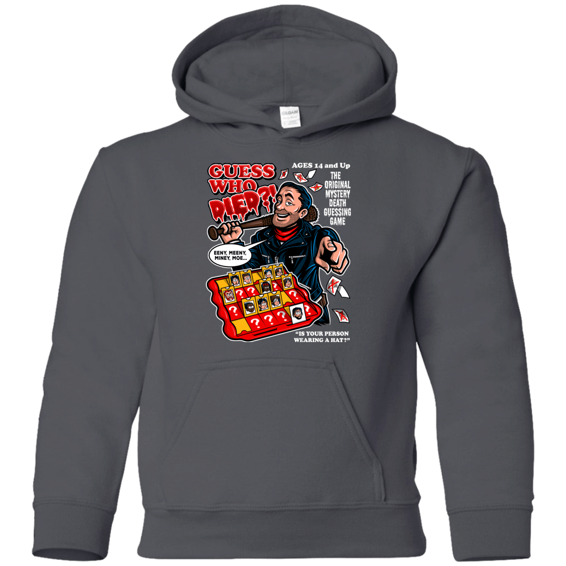 Sweatshirts Charcoal / YS Guess who Died Youth Hoodie