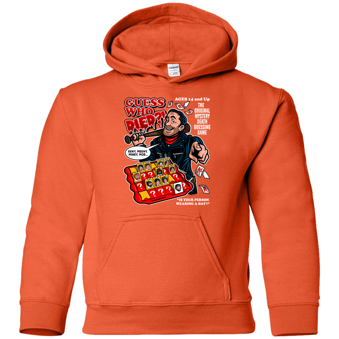 Sweatshirts Orange / YS Guess who Died Youth Hoodie