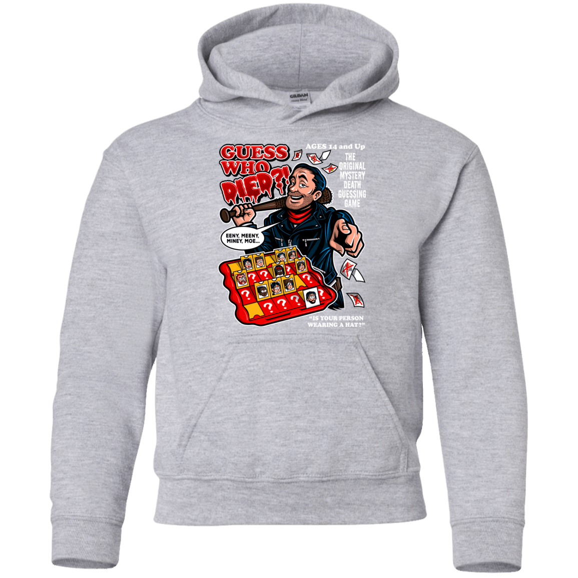 Sweatshirts Sport Grey / YS Guess who Died Youth Hoodie