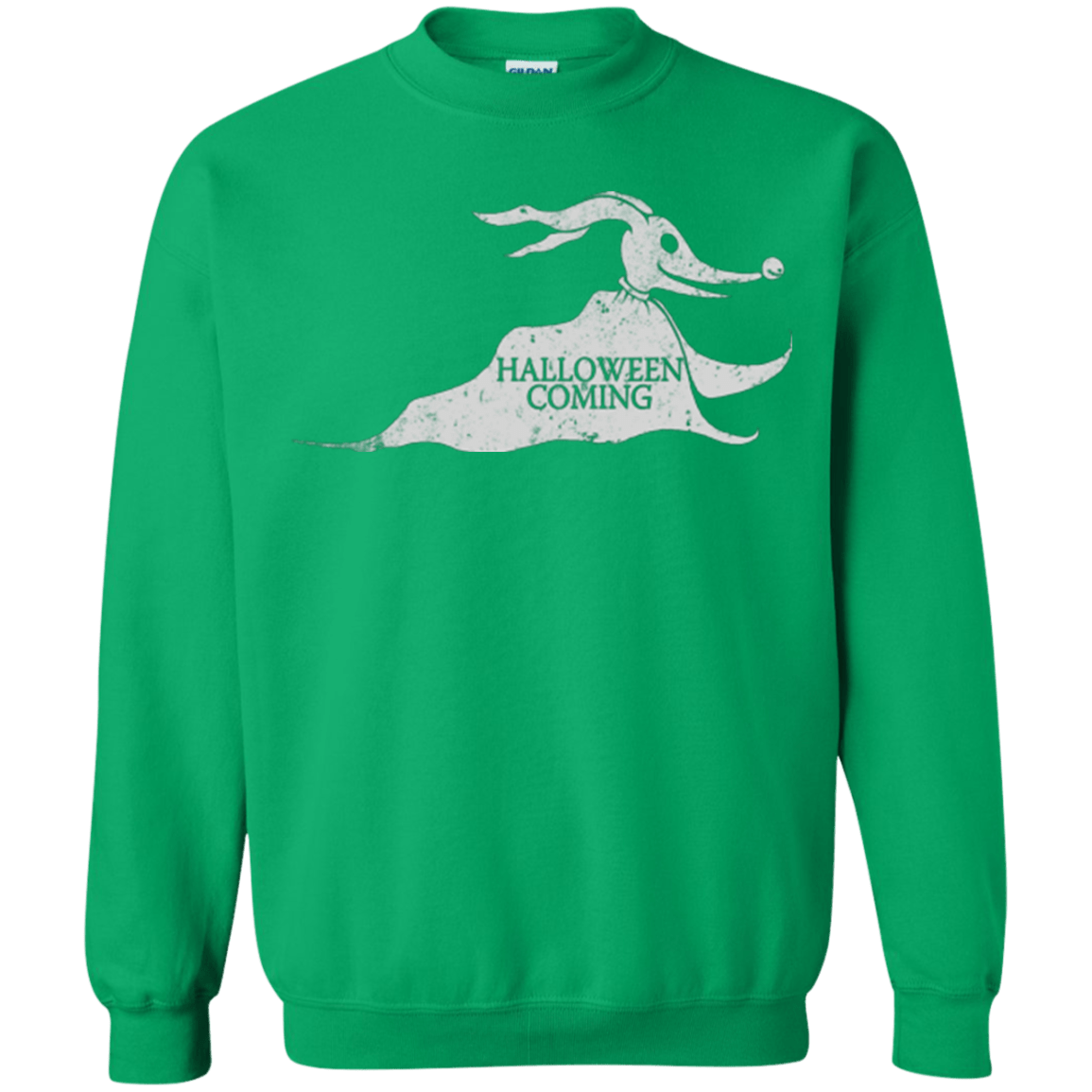 Sweatshirts Irish Green / Small Halloween Is Coming Crewneck Sweatshirt