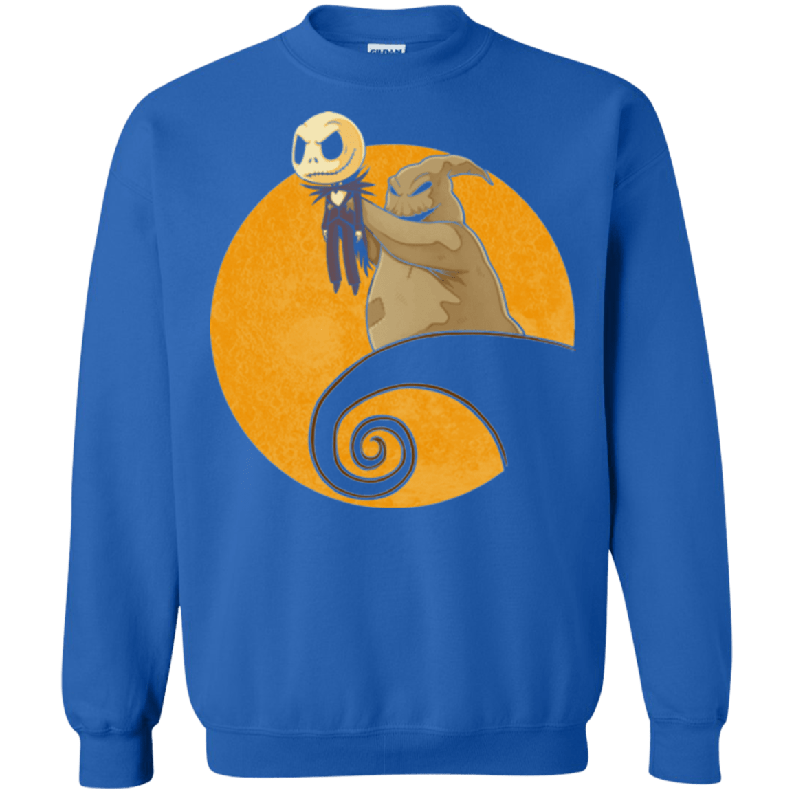 Sweatshirts Royal / Small Halloween King Crewneck Sweatshirt