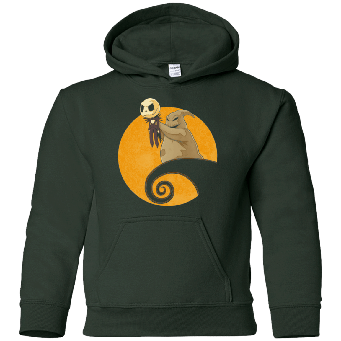 Sweatshirts Forest Green / YS Halloween King Youth Hoodie