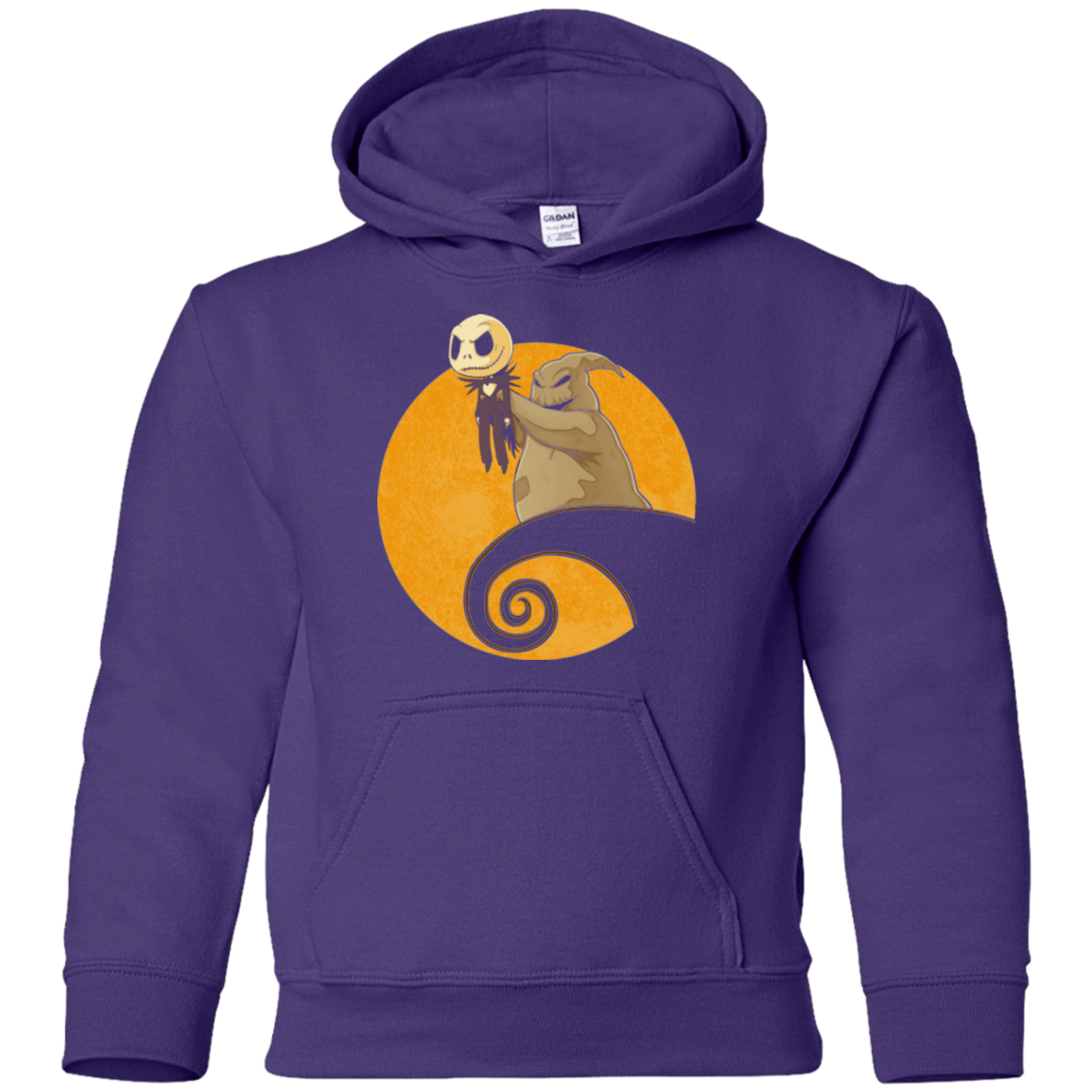 Sweatshirts Purple / YS Halloween King Youth Hoodie